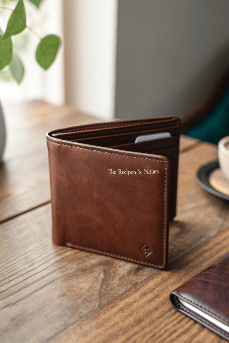 Personalized Leather Wallet For His Birthday [Guranteed to Impress!]