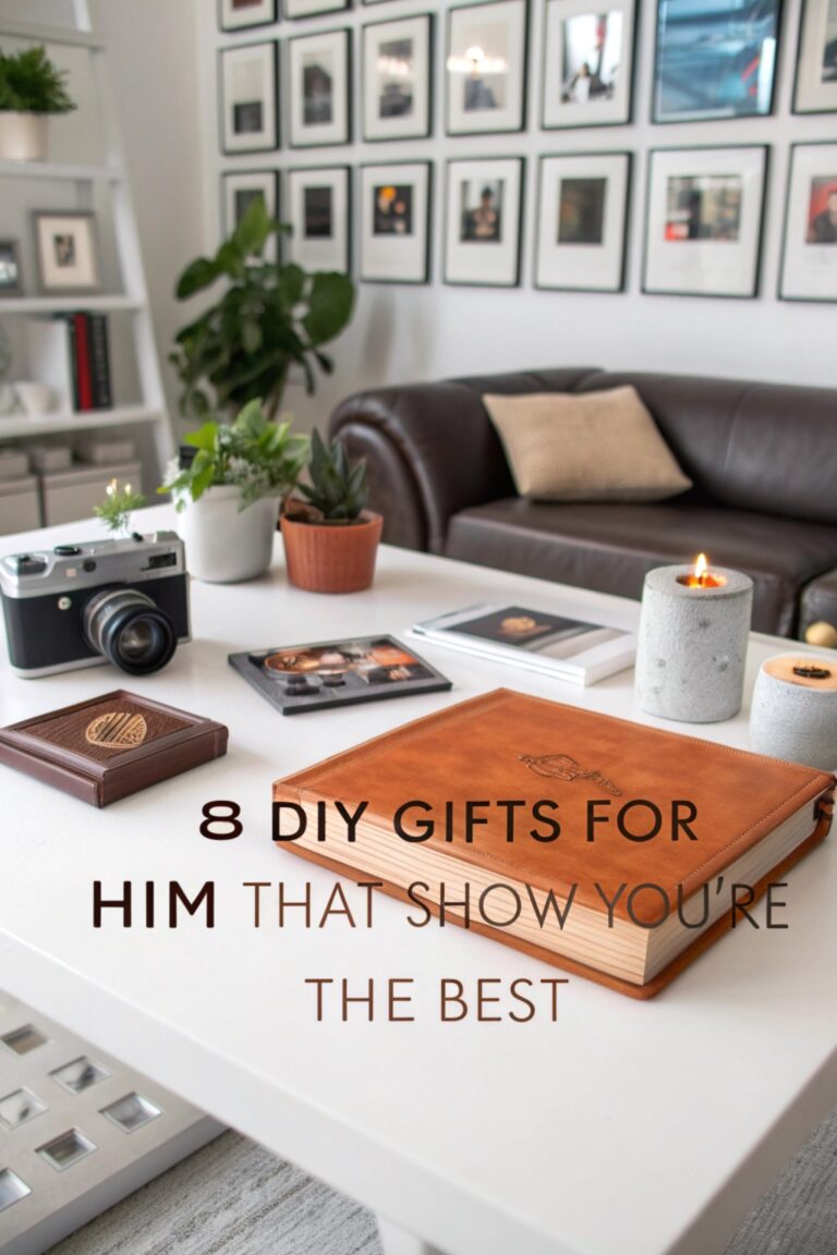 8 DIY Gifts for Him That Show You’re the Best