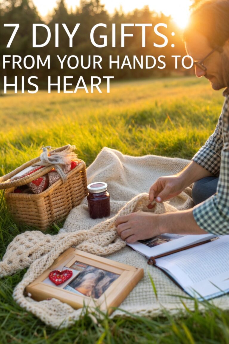 7 DIY Gifts: From Your Hands to His Heart