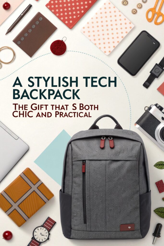 A Stylish Tech Backpack: The Gift That’s Both Chic and Practical