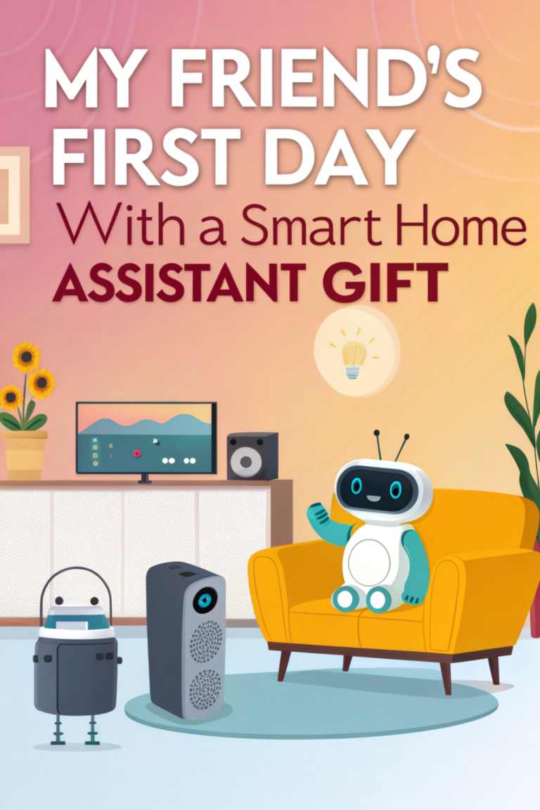 My Friend’s First Day With a Smart Home Assistant GIFT