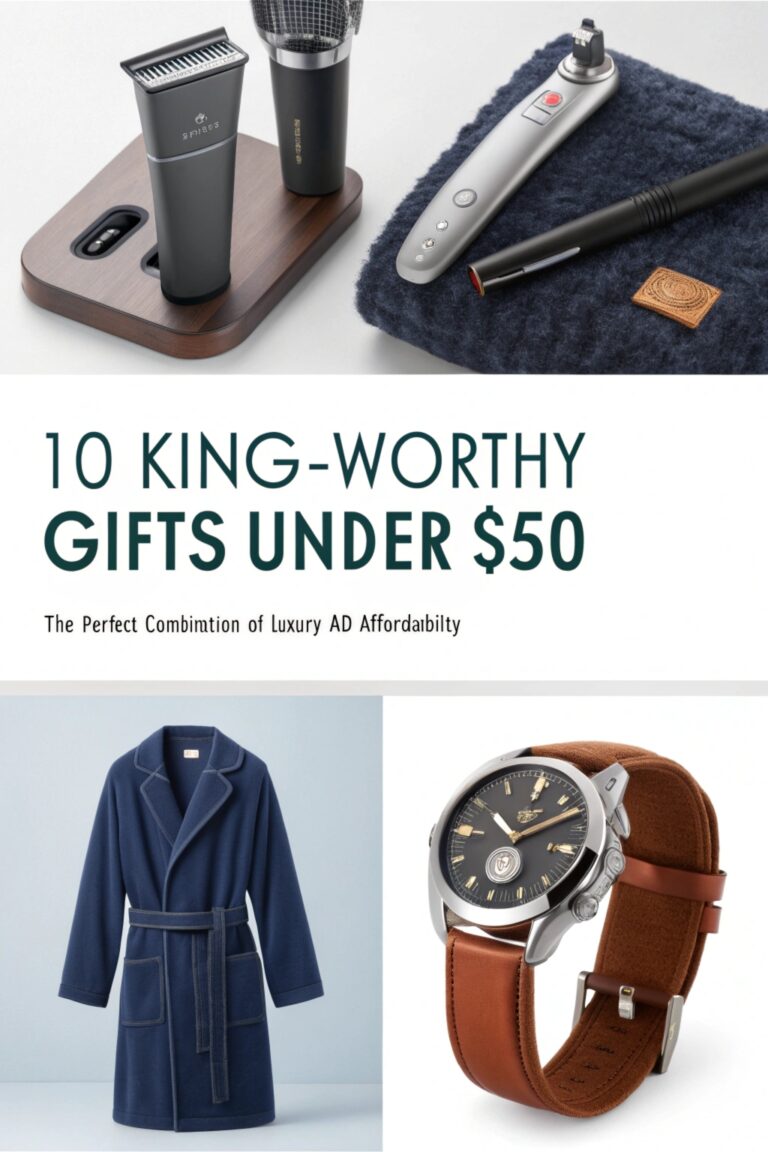 6 Gifts Under $50 That’ll Make Him Feel Like a King