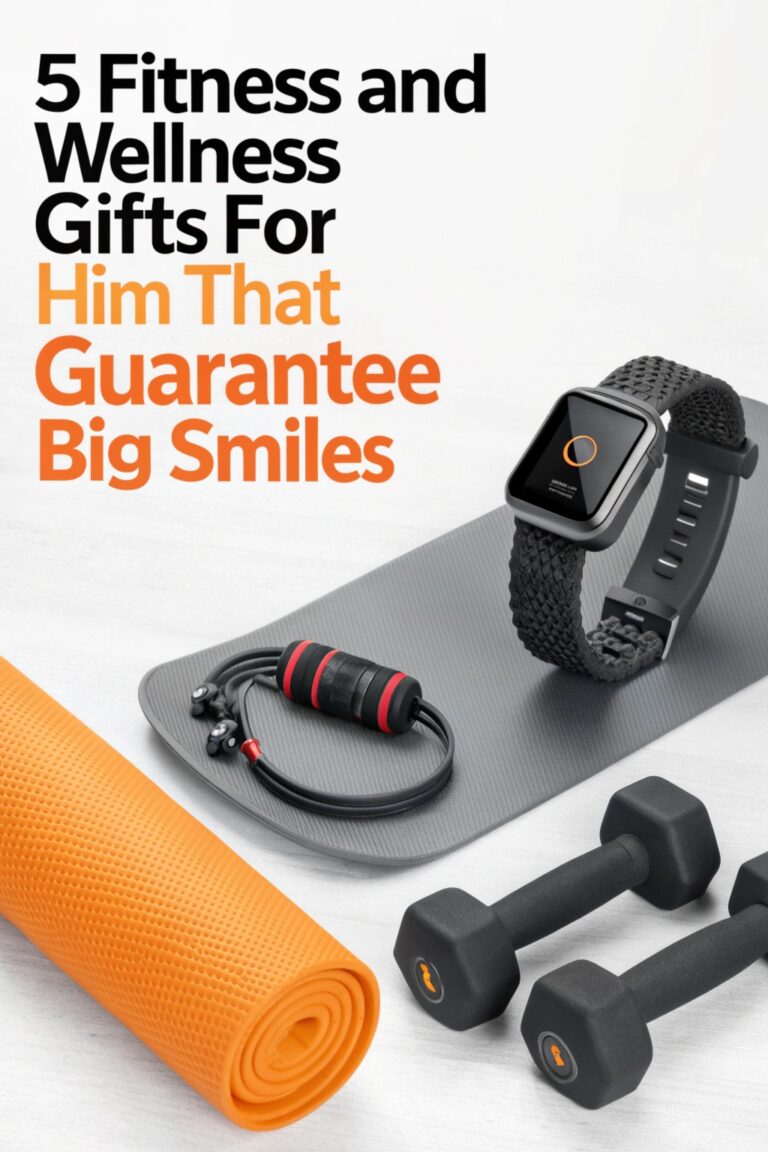 5 Fitness and Wellness Gifts for Him That Guarantee Big Smiles